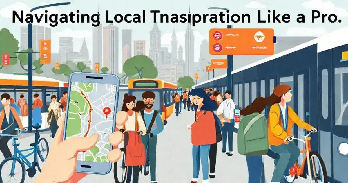 Navigating Local Transportation Like a Pro